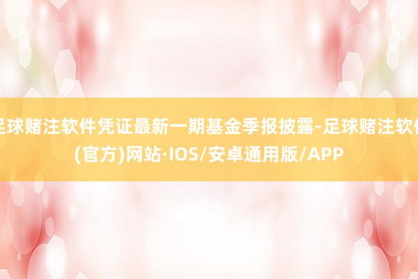 足球赌注软件凭证最新一期基金季报披露-足球赌注软件(官方)网站·IOS/安卓通用版/APP