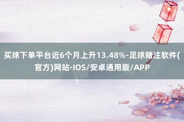 买球下单平台近6个月上升13.48%-足球赌注软件(官方)网站·IOS/安卓通用版/APP