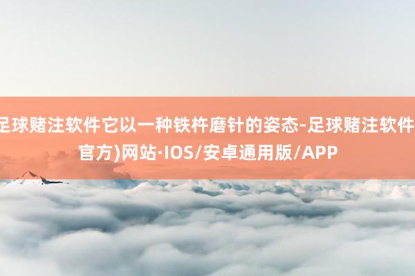 足球赌注软件它以一种铁杵磨针的姿态-足球赌注软件(官方)网站·IOS/安卓通用版/APP