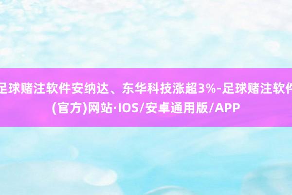 足球赌注软件安纳达、东华科技涨超3%-足球赌注软件(官方)网站·IOS/安卓通用版/APP