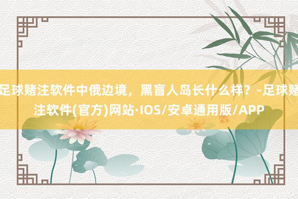 足球赌注软件中俄边境，黑盲人岛长什么样？-足球赌注软件(官方)网站·IOS/安卓通用版/APP