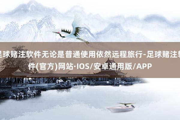 足球赌注软件无论是普通使用依然远程旅行-足球赌注软件(官方)网站·IOS/安卓通用版/APP