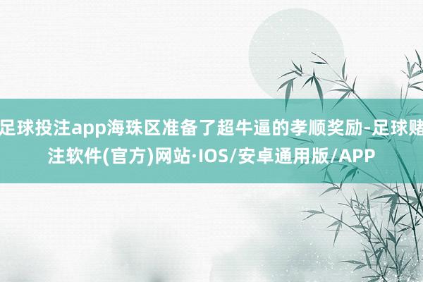 足球投注app海珠区准备了超牛逼的孝顺奖励-足球赌注软件(官方)网站·IOS/安卓通用版/APP