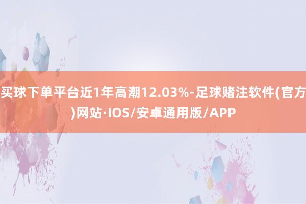 买球下单平台近1年高潮12.03%-足球赌注软件(官方)网站·IOS/安卓通用版/APP