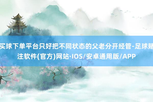 买球下单平台只好把不同状态的父老分开经管-足球赌注软件(官方)网站·IOS/安卓通用版/APP
