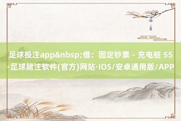 足球投注app&nbsp;借：固定钞票 - 充电桩 55-足球赌注软件(官方)网站·IOS/安卓通用版/APP
